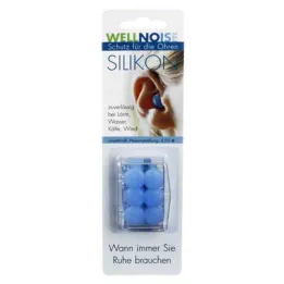 WELLNOISE Tappi per le orecchie blister blu, 3X2 pz