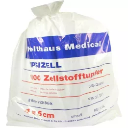 ZELLSTOFFTUPFER Ypsizell 4x5 cm, 1000 pz