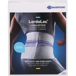 LORDOLOC Benda lombare taglia 1 titanio, 1 pezzo