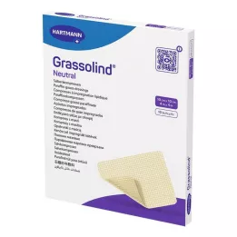 GRASSOLIND Ontment comprime 10x10 cm sterili, 10 pz