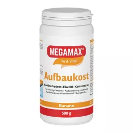 MEGAMAX Costruire la polvere di banana alimentare, 500 g