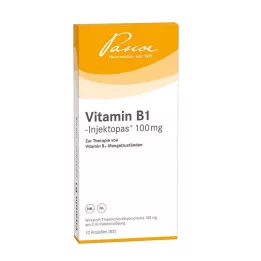 VITAMIN B1 INJEKTOPAS 100 mg soluzione iniettabile, 10X2 ml