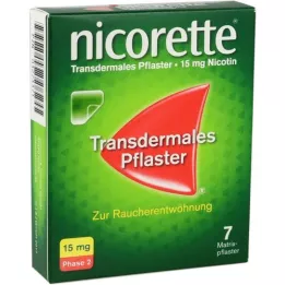 NICORETTE TX PfLaster 15 mg, 7 pz
