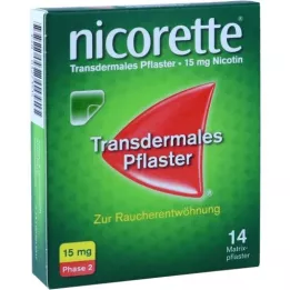 NICORETTE TX PfLaster 15 mg, 14 pz