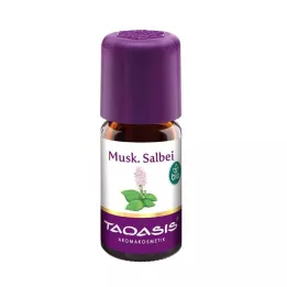 MUSKATELLERSALBEIÖL Organico, 5 ml