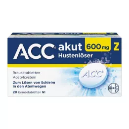 ACC akut 600 Z compresse effervescenti espettoranti per la tosse, 20 pz