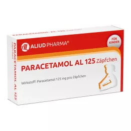 PARACETAMOL AL 125 Supposte per neonati, 10 pz