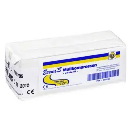 Compresse di garza non sterile Erena 5x5, 100 pezzi