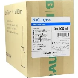 URO TAINER Soluzione di cloruro di sodio 0,9%, 10x100 ml