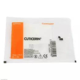 CUTICERIN Garza con rivestimento ungueale 7,5x7,5 cm, 1 pezzo