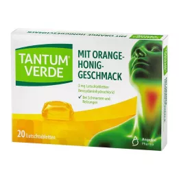 TANTUM VERDE Pastiglie da 3 mg al gusto di arancia e miele, 20 pz