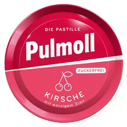 PULMOLL Caramella senza zucchero alla ciliegia, 50 g