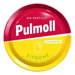 PULMOLL Caramelle al limone senza zucchero, 50 g