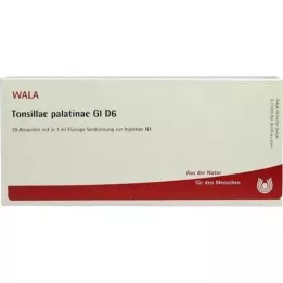 TONSILLAE palatinae GL D 6 fiale, 10X1 ml