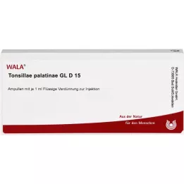 TONSILLAE palatinae GL D 15 fiale, 10X1 ml