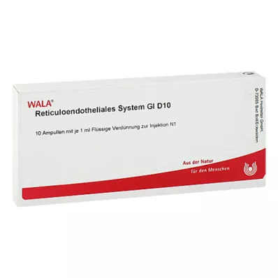 RETICULOENDOTHELIALES Sistema GL D 10 fiale, 10X1 ml