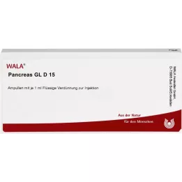 PANCREAS GL D 15 ampoule, 10x1 ml