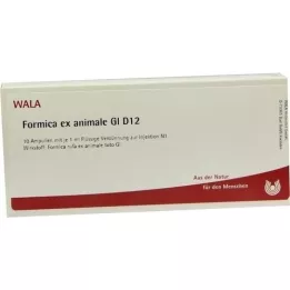 FORMICA EX animale GL D 12 ampoule, 10x1 ml