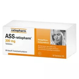ASS-ratiopharm 300 mg compresse, 50 pz