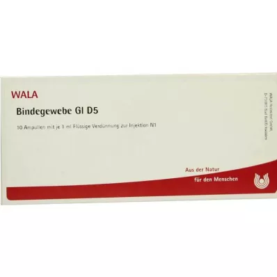 BINDEGEWEBE GL D 5 fiale, 10X1 ml