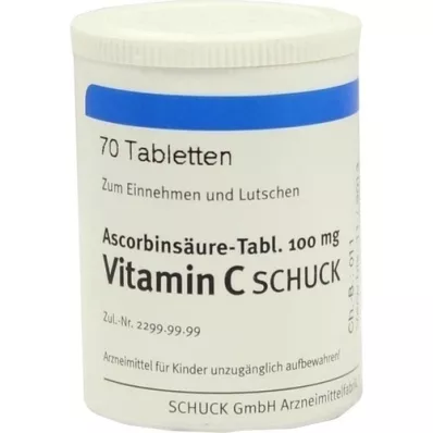 ASCORBINSÄURE compressa 100 mg vitamina C, 70 pz