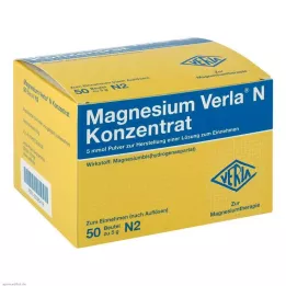 MAGNESIUM VERLA N concentrato in polvere per somministrazione orale, 50 pz