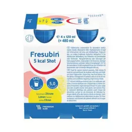 FRESUBIN 5 kcal SHOT Soluzione di limone, 4X120 ml