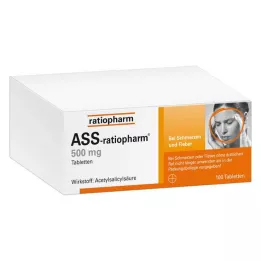 ASS-ratiopharm 500 mg compresse, 100 pz