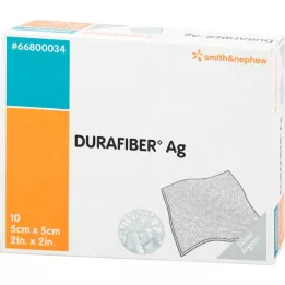 DURAFIBER Ag benda 5x5 cm, 10 pz