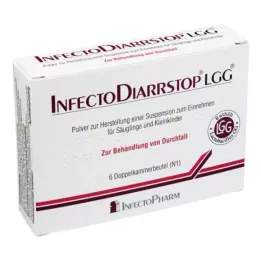 INFECTODIARRSTOP LGG Polvere per la preparazione di una sospensione per somministrazione orale, 6 pz
