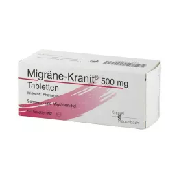 MIGRÄNE KRANIT Compresse da 500 mg, 50 pz