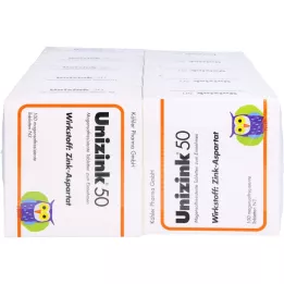UNIZINK 50 compresse gastroresistenti, 10X100 pz