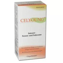 CELYOUNG Crema intensiva per talloni e piedi, 100 ml