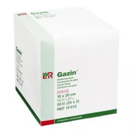 GAZIN Garza comp.10x20 cm sterile 8 strati, 25X2 pz