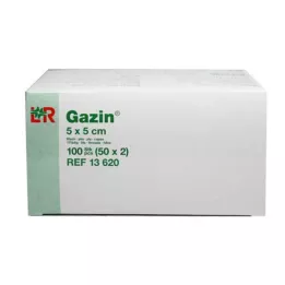 GAZIN Garza comp.5x5 cm sterile 8 strati, 50X2 pz