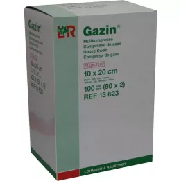 GAZIN Garza comp.10x20 cm sterile 8 strati, 50X2 pz