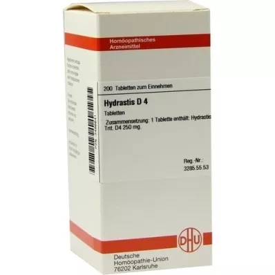 HYDRASTIS D 4 compresse, 200 pz HYDRASTIS D 4 compresse, 200 pz