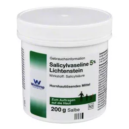 Vaselice di acido salicilico Lichtenstein 5%, 200 g