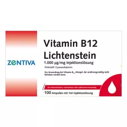 VITAMIN B12 1.000 μg Fiale di Lichtenstein, 100X1 ml