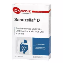 SANUZELLA D Capsule di cellulosa, 60 pz