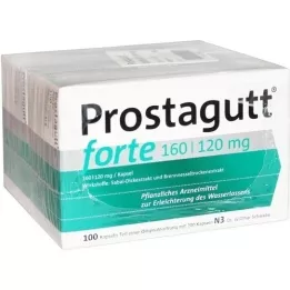 PROSTAGUTT Forte 160/120 mg di capsule morbide, 2x100 pz