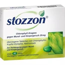 STOZZON compresse coperte da clorofilla, 40 pz