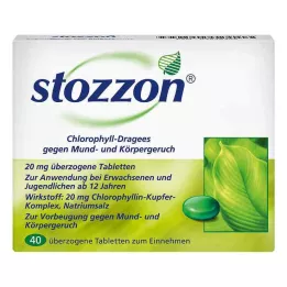 STOZZON Compresse rivestite di clorofilla, 40 pz