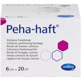 Fissazione di imprigionamento PEHA BACK BIND LATEX FREE 6 cmx20 m, 1 pz