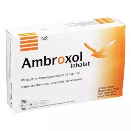AMBROXOL Soluzione per inalazione per nebulizzatore, 50X2 ml