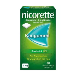 NICORETTE 2 mg di gomma da masticare alla menta fresca, 30 pz