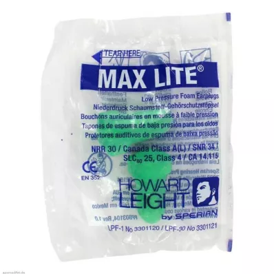 HOWARD Tappi per le orecchie Leight Max Lite, 2 pezzi