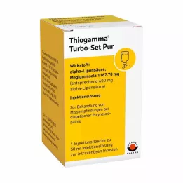 THIOGAMMA Flaconi per iniezione Turbo Set Pur, 50 ml