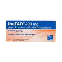 IBUTAD 400 mg per il dolore e la febbre, compresse rivestite con film, 50 pz