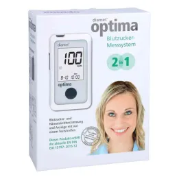 Sistema di misurazione della glicemia Diamet optima 2in1 (1 pezzo)